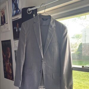 Men's Gray Suit Blazer